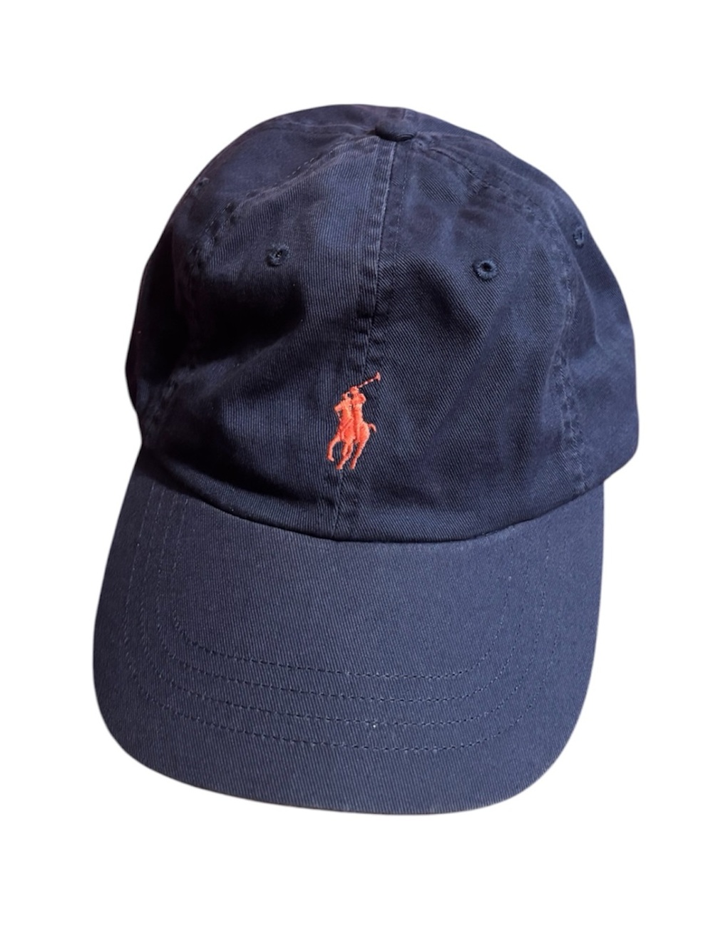 🏇 NWT Ralph Lauren Navy Baseball Cap with Red Polo Logo 🏇
